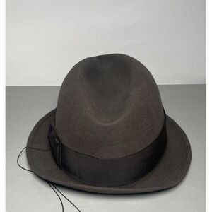 Vintage John B. Stetson Co Hat The Sovereign Size 7 3/8 Famous-Barr Co. Rare